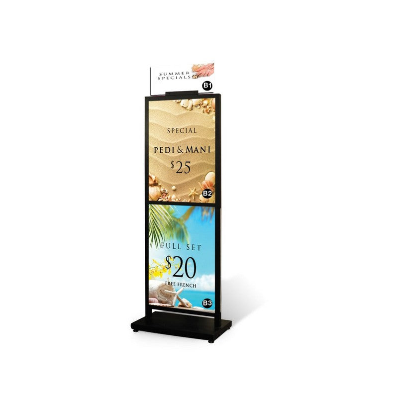 Triple Stand Sign Frame Only