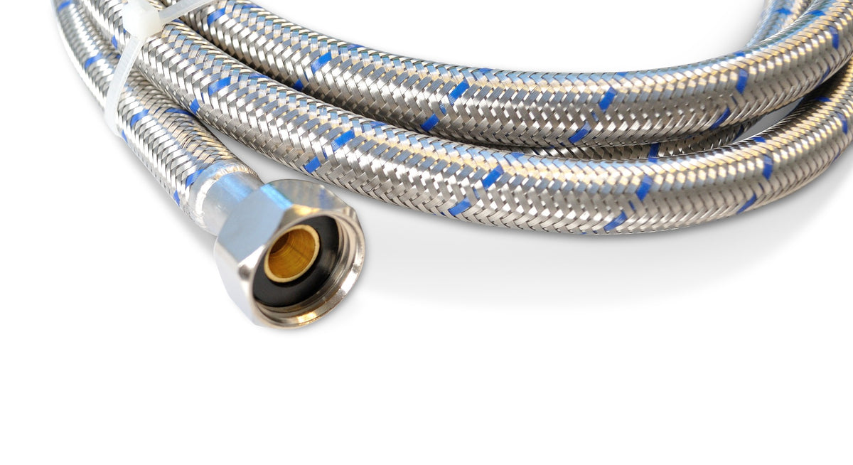 Spa Hose SS Braided - Cold Water - 8'-3