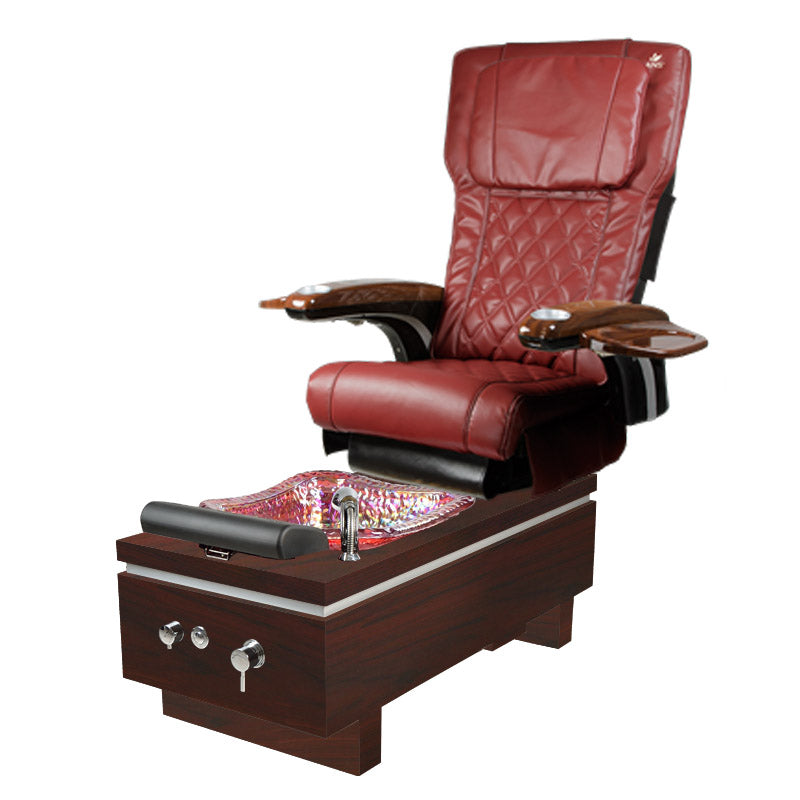 ANS Katai Square Glass Sink w/ installation - Mahogany