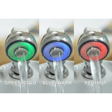 Spa LED Shower Head Complete - w/ ANS logo