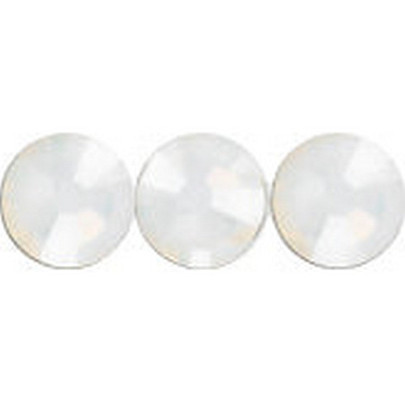 Swarovski - 2058 Xilion Flat Back - White Opal 2.65mm (144ct