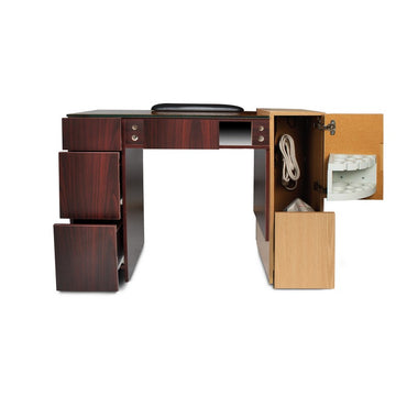 Ion Nail Table Single - Mahogany