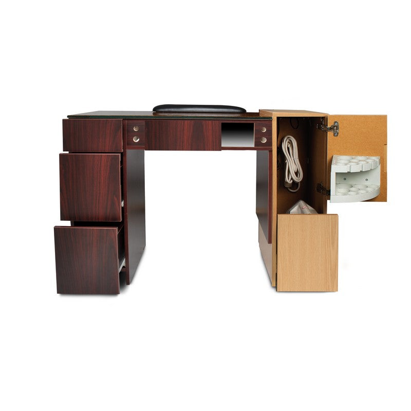 Ion Nail Table Single - Mahogany