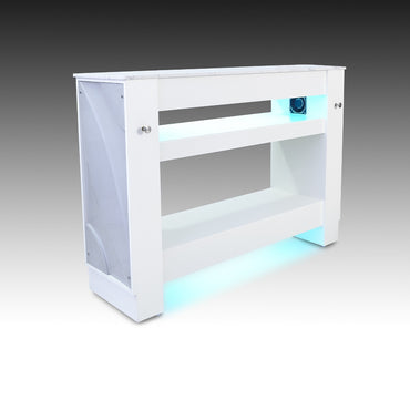 Luxus Quick Dry Table - Brushed Silver-2
