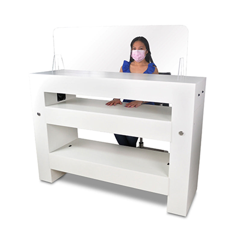 Dual QDry Table Acrylic Protective Screen