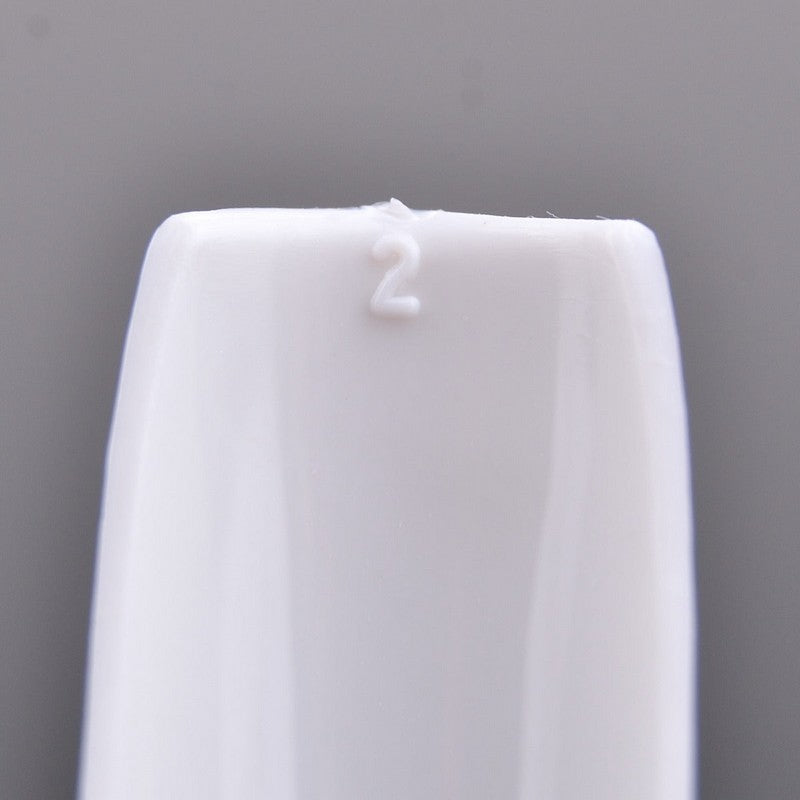 ANS French Slim Tip - White - #01-10 - 500pcs