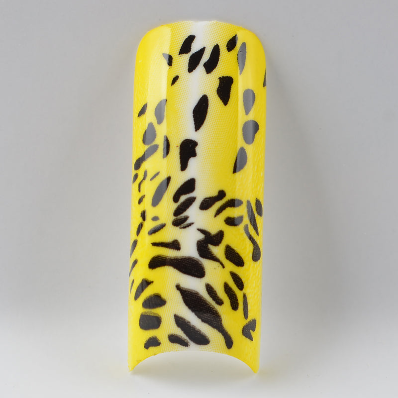 Beyond Design Tip - Leopard Black & Yellow YD2-14 (70 pcs)