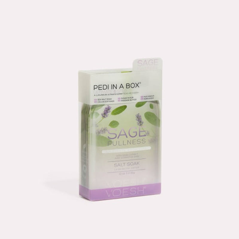 Voesh Ultimate 6 Step Pedi Kit - Sage Fullness