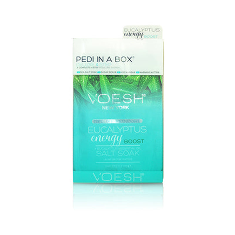 Voesh 4-in-1 Deluxe Pedicure - Eucalyptus Energy Boost