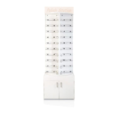 Deluxe Wooden Rotary Polish Stand Rack-2