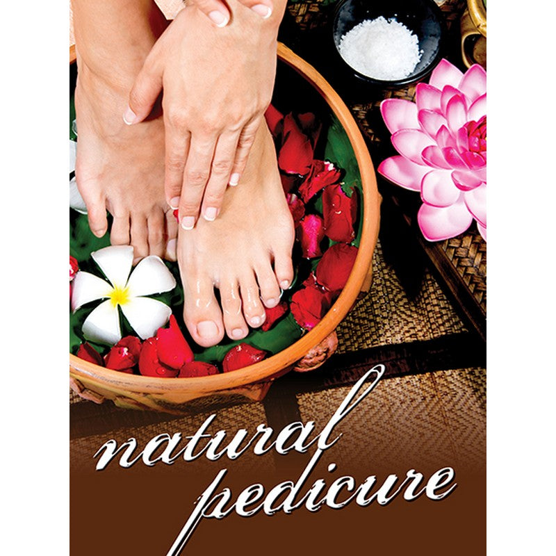 Holographic Window Decal - Natural Pedicure - H-1 B