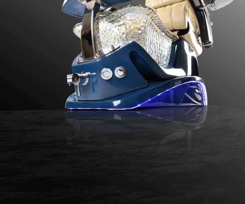 Argento Square Glass Sink w/ installation - Blue