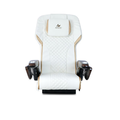 ANS-P20C Massage Chair - Ivory & Gold
