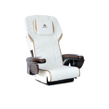 ANS-P20C Massage Chair - Ivory & Gold