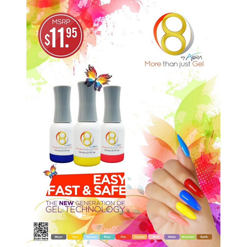 Aora 8 Gel - Moon 4 - 14 ml