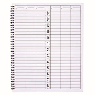 Appointment Book - 6 Columns - 100pgs/book