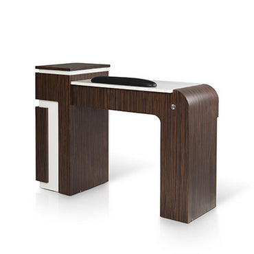 Beniko Nail Table - White Fino & Guayanna Rose-2
