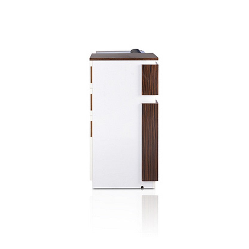 Beniko Nail Table - White Fino & Guayanna Rose-3