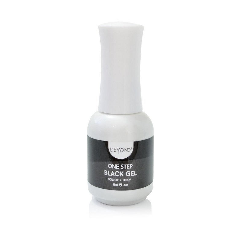 Beyond Gel One-Step Black 0.5 oz