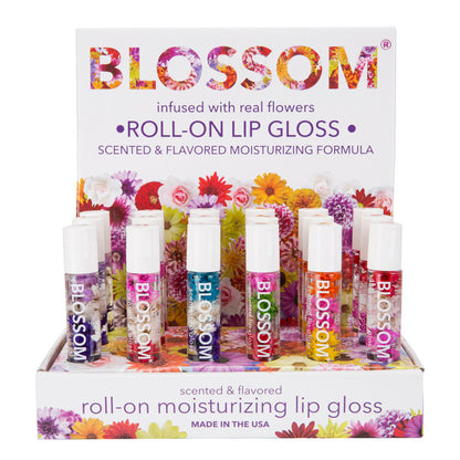Blossom Fruit Roll-on Lip Gloss - Orange