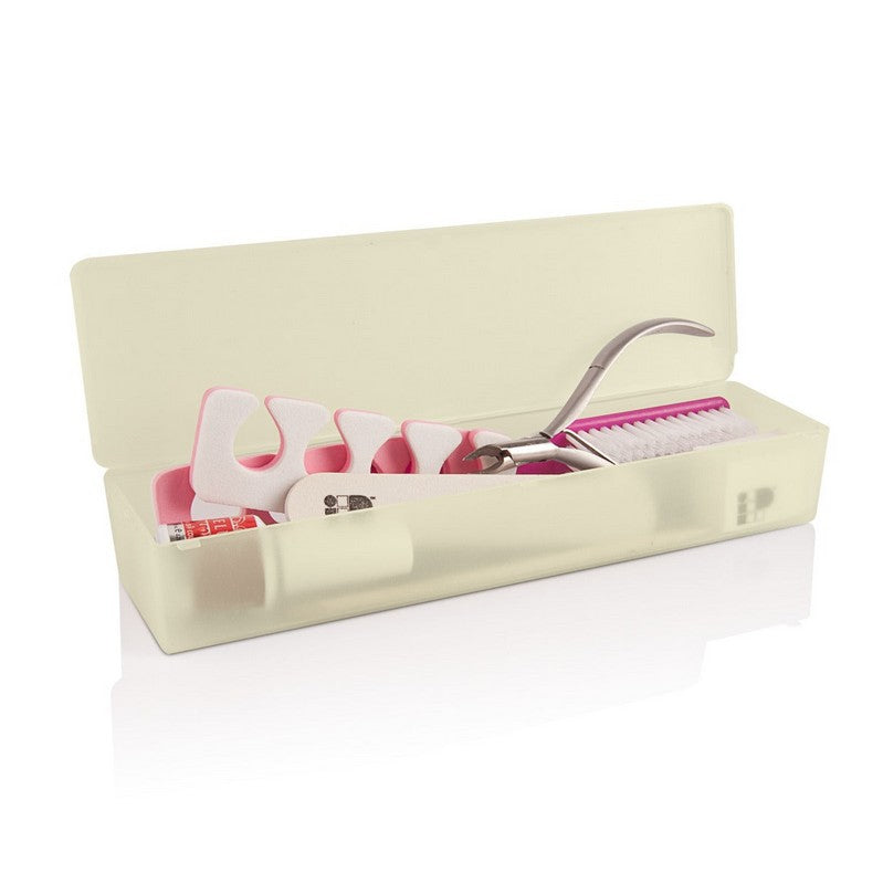 Plastic Personal Box Natural Lrg