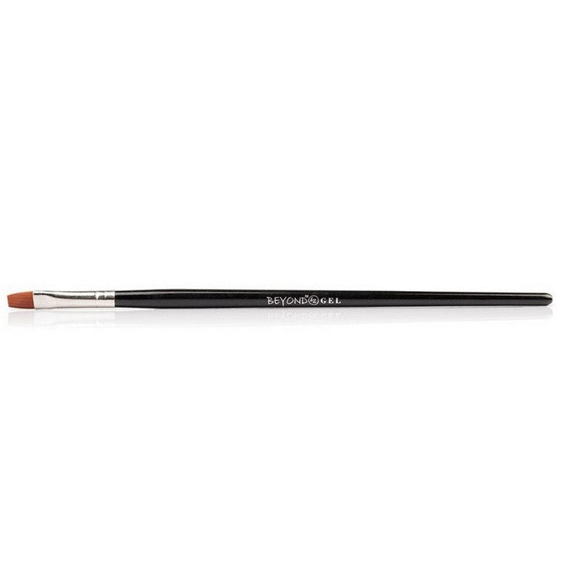 Gel Brush Beyond EZ #4, Flat Long Brown Bristle