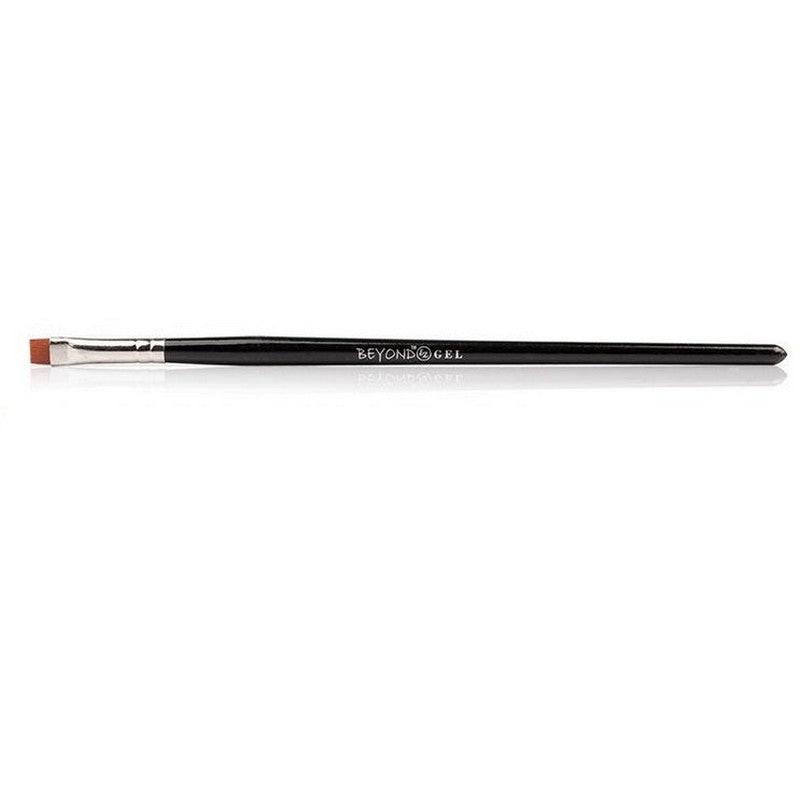 Gel Brush Beyond EZ #4, Flat Short Brown Bristle