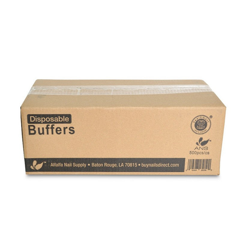 ANS Disposable White Buffer 500ct (100/160)