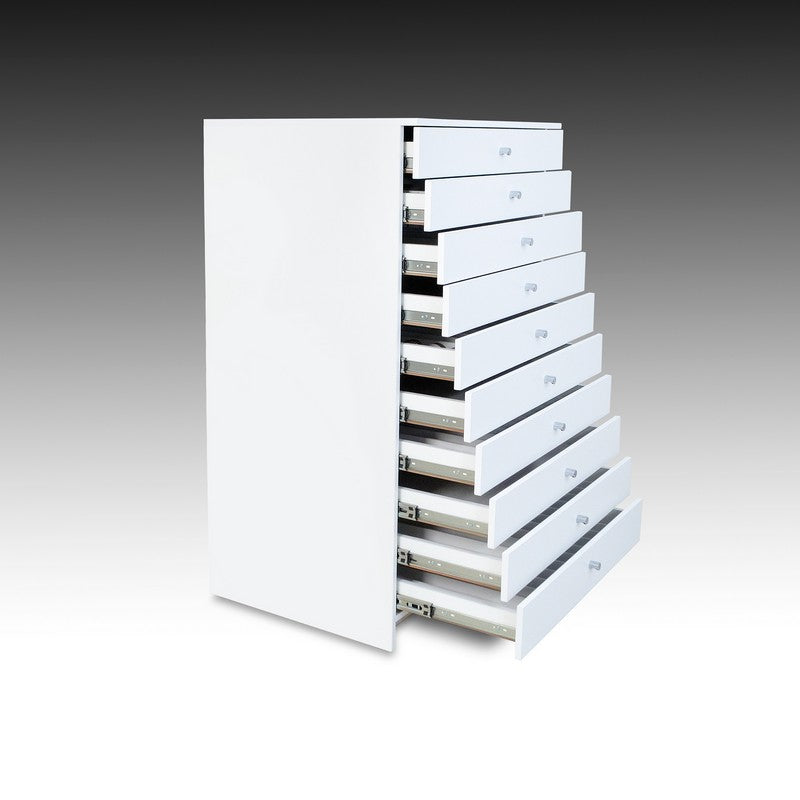 Nails Duo & Powder Storage Cabinet - White