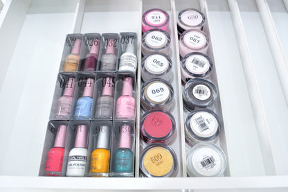 Nails Duo & Powder Storage Cabinet - White