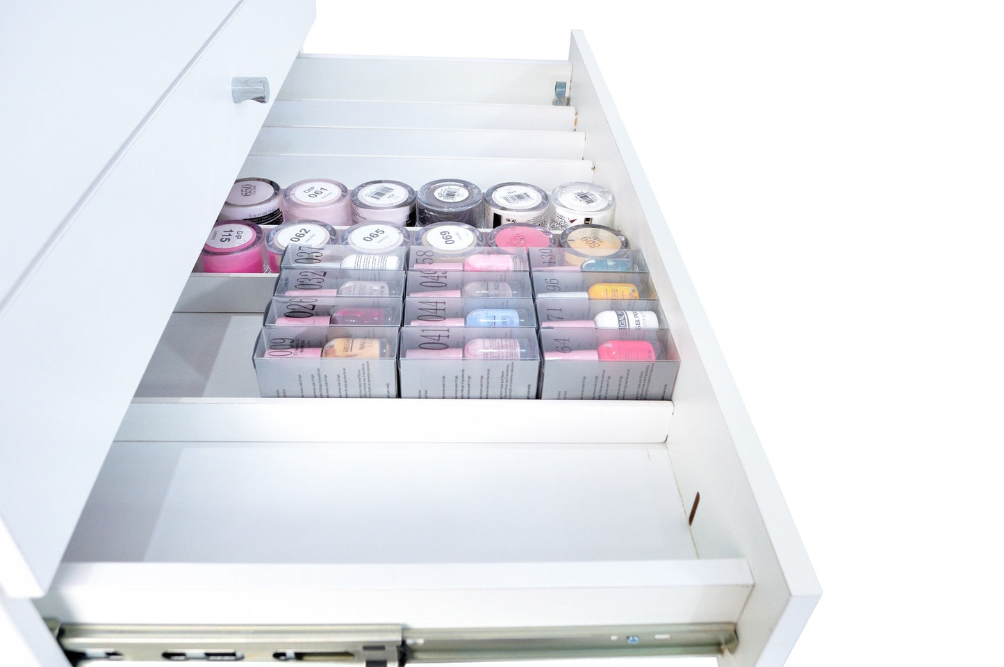 Nails Duo & Powder Storage Cabinet - White
