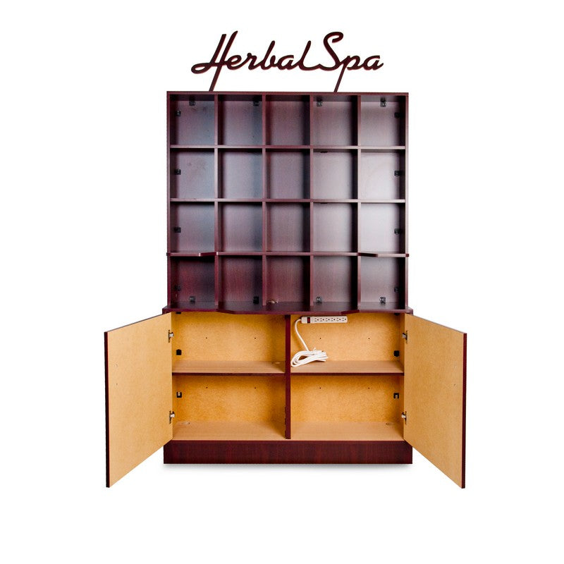 Herbal Display Cabinet