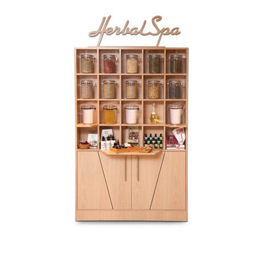 Herbal Display Cabinet