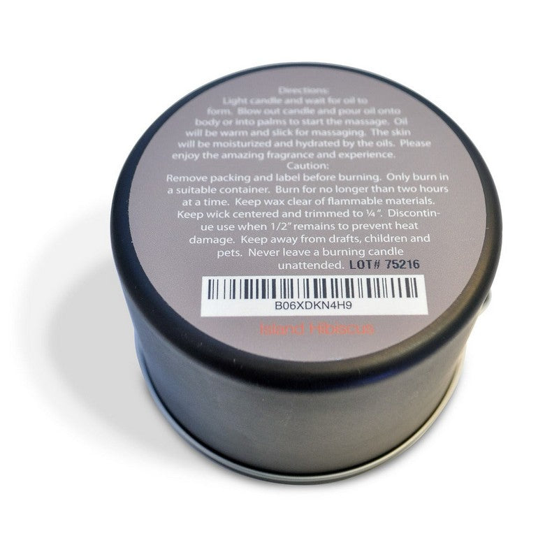Massage candle Island Hibiscus 8 oz