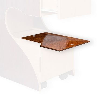 Terracotta Glass Top for ION Pedicart