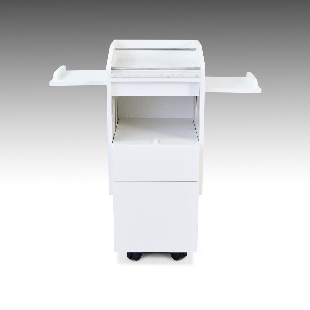 Luxus A La Cart with Marble - White-4