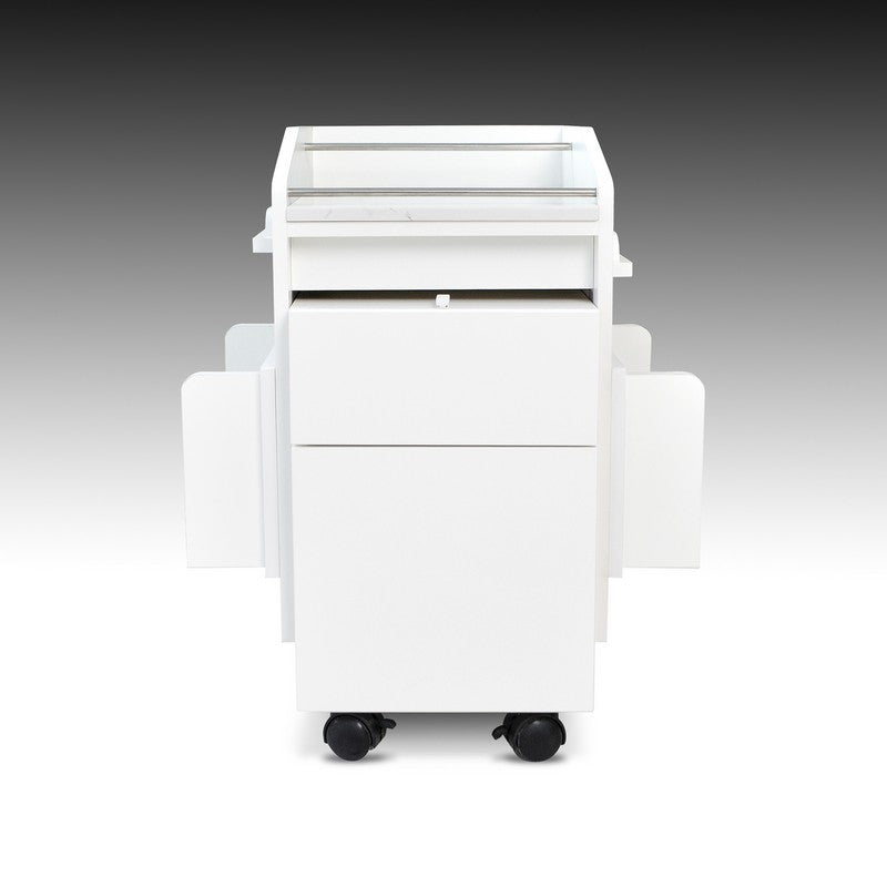 Spa A La Cart Marble - White