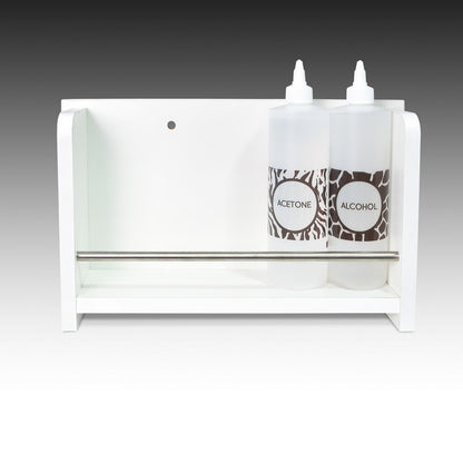 Pedi-Cart Bottles Holder - White