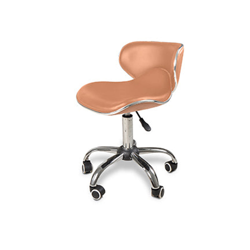 Crescent Technician Chair Cappuccino w/Chrome base