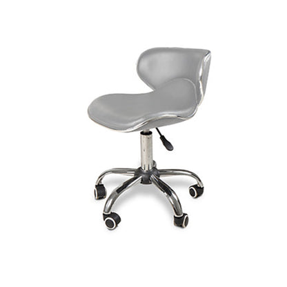 Crescent Technician Chair Grey w/Chrome base