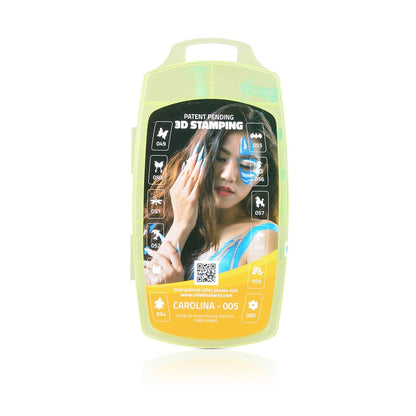 Chisel Nail Art Carolina Collection #005