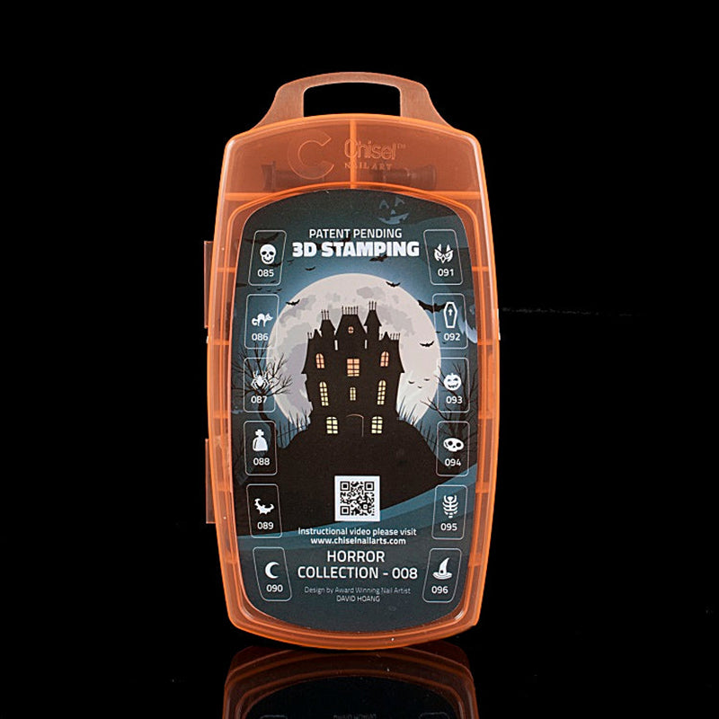 Chisel Nail Art Horror Collection #008