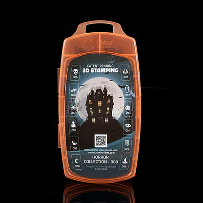 Chisel Nail Art Horror Collection #008