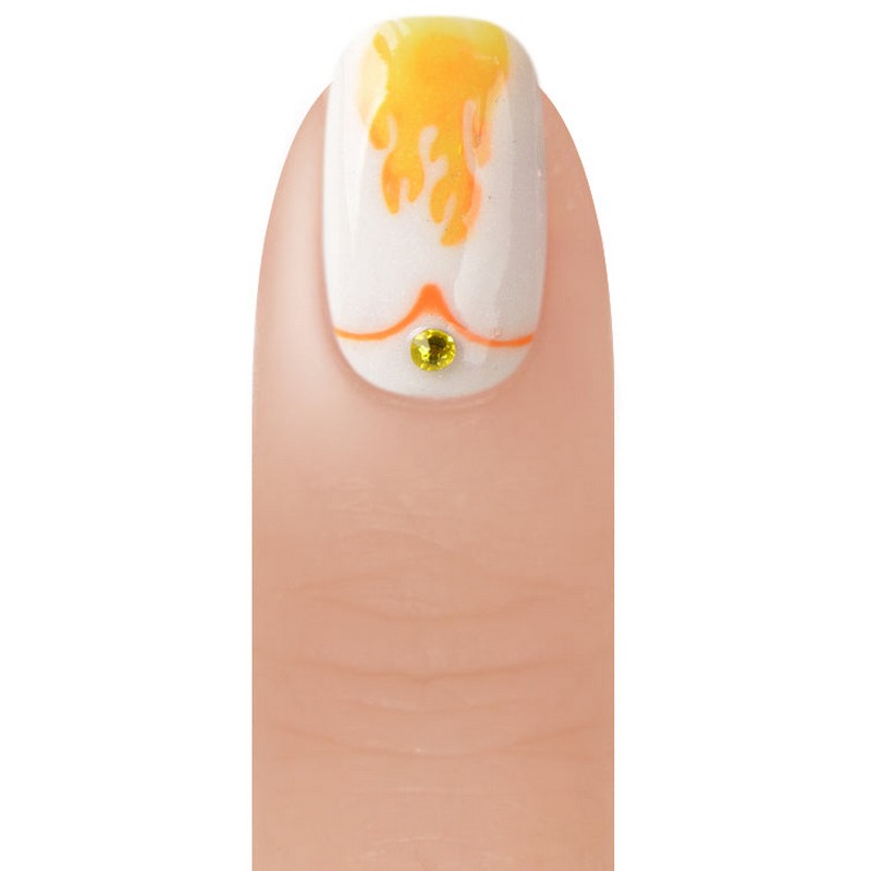 Chisel Nail Art Numbers & Symbols Collection #019