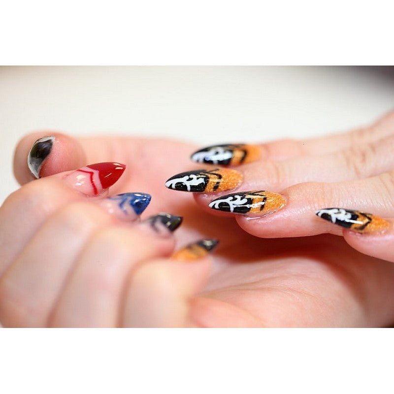 Chisel Nail Art French Twist Edger Orange