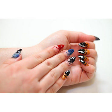 Chisel Nail Art French Twist Edger Purple