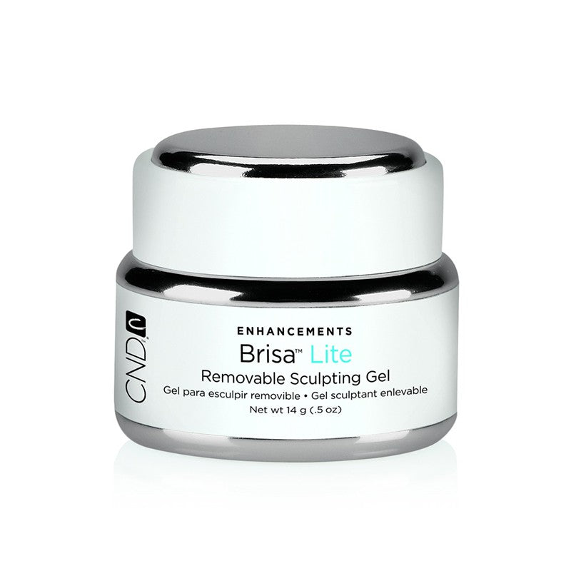CND Brisa Lite Sculpting Gel Pure White 0.5 oz