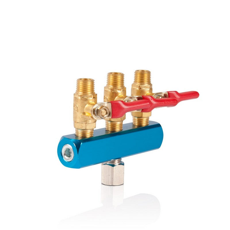 Connector 3 Ways w/Valves