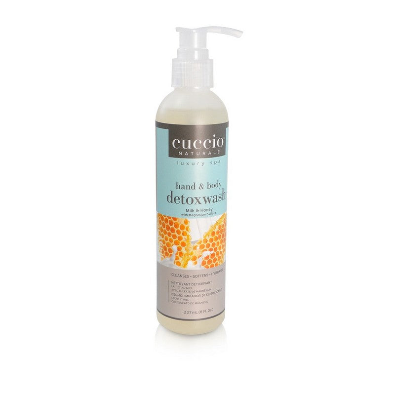 Cuccio Hand & Body Butter Detoxwash Milk & Honey 8 oz