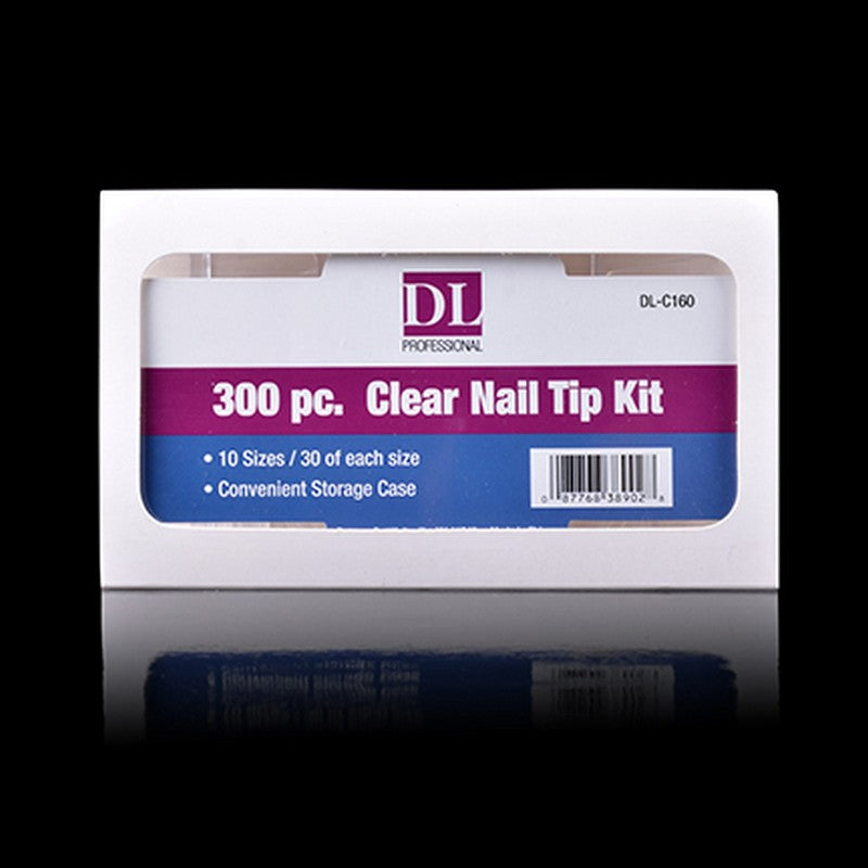 DL Pro - Clear Nail Tip Kit - 300pcs